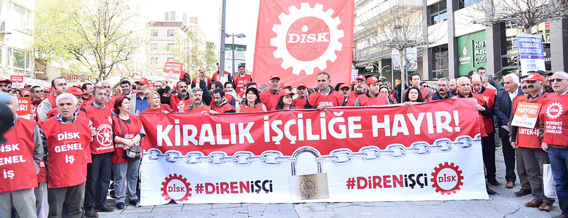 Kiralık işçiliğe karşı eylem