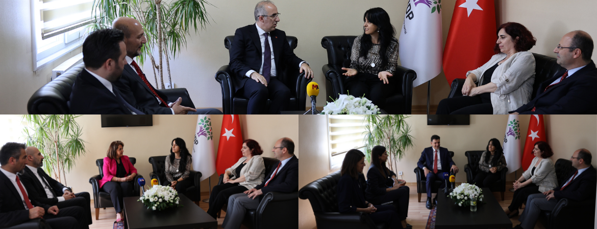 HDP ve Yeşil Sol Parti'ye bayram ziyaretleri