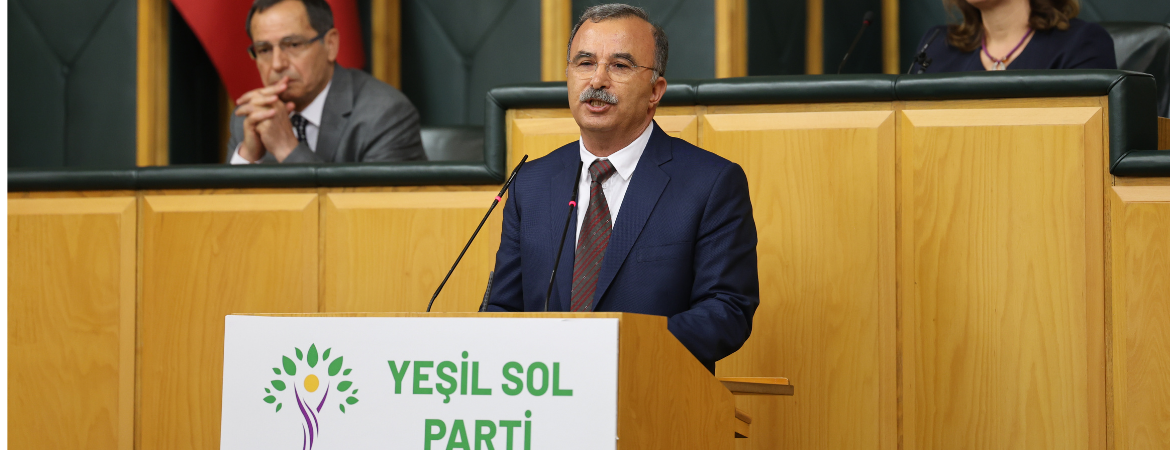 Akın: Yeşil Sol Parti tarihsel sorumluluğunu yerine getirmek için güçlenerek yoluna devam edecek