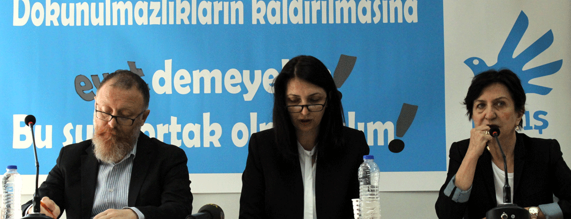AKP’nin dokunulmazlık teklifini reddedin! Savaşa değil barışa yol verin!