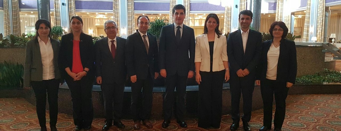 Kürdistan Bölgesel Yönetimi Başbakanını Neçirvan Barzani'yi ziyaretimiz