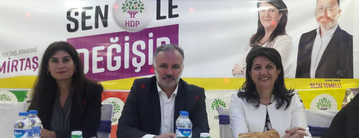 Pervin Buldan: Sizde zerre kadar mertlik olsa Demirtaş’la yüzleşirsiniz