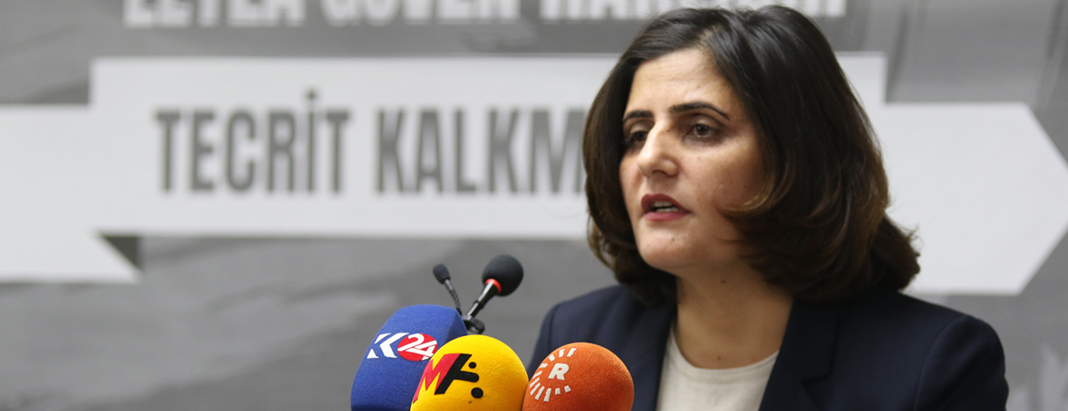 Taşdemir: Tecridin kırılmasını talep etmek halkların bir arada yaşamasını talep etmektir