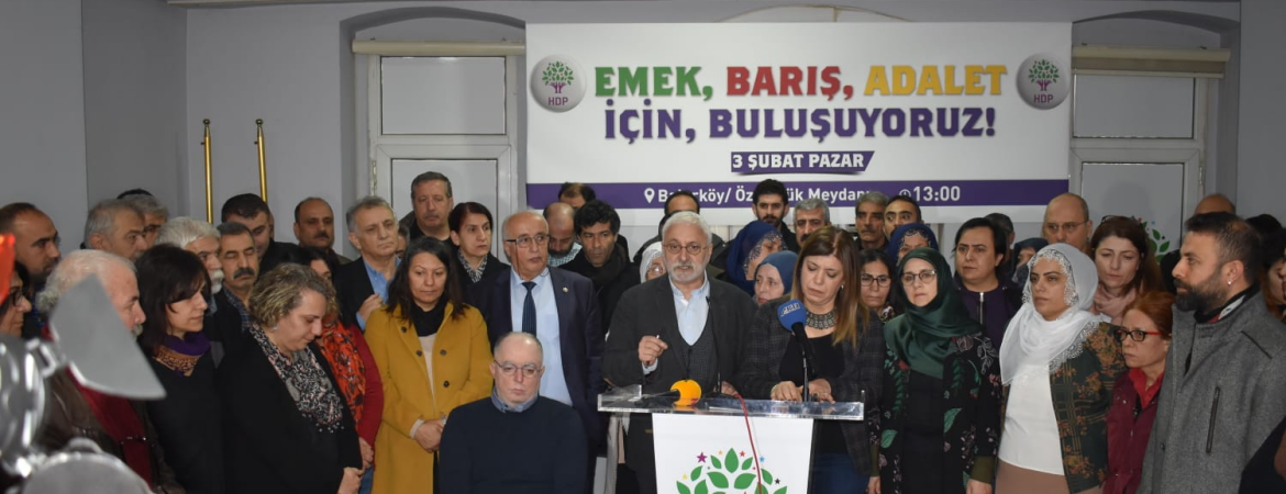 3 Şubat'ta Bakırköy Özgürlük Meydanı'ndayız