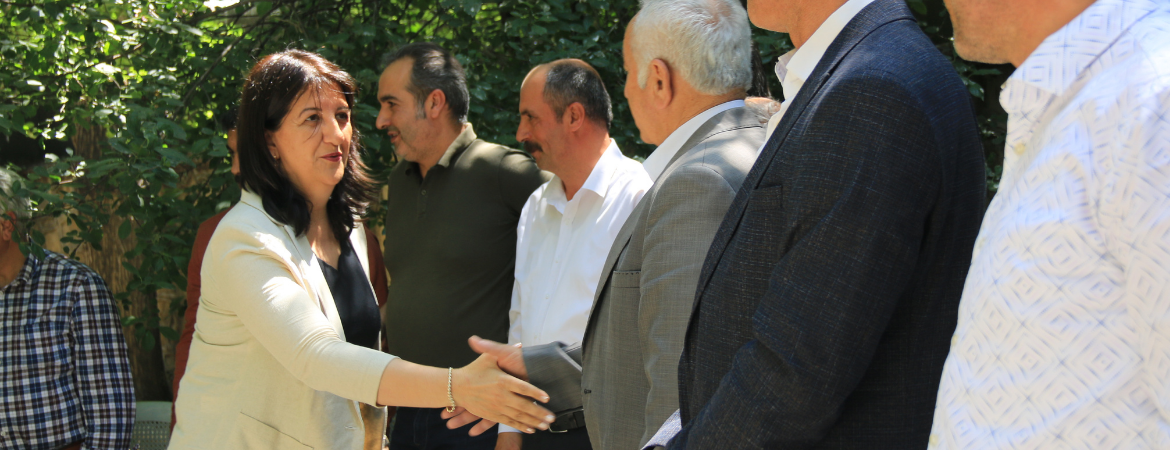 Buldan Van'da: Gözdağı vermeye çalışanlar bilsin ki tecridin son bulması için mücadele edeceğiz