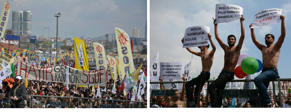 İstanbul mitingimizden 'hayır' ve barış çağrısı yükseldi 