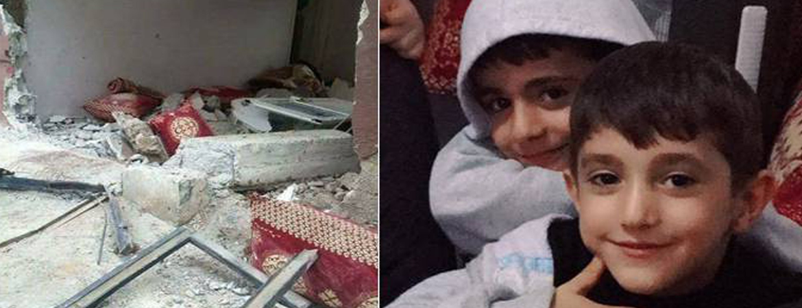 Silopi'de zırhlı bir aracın evlerinde uyuyan iki küçük çocuğu katletmesine ilişkin önergemiz