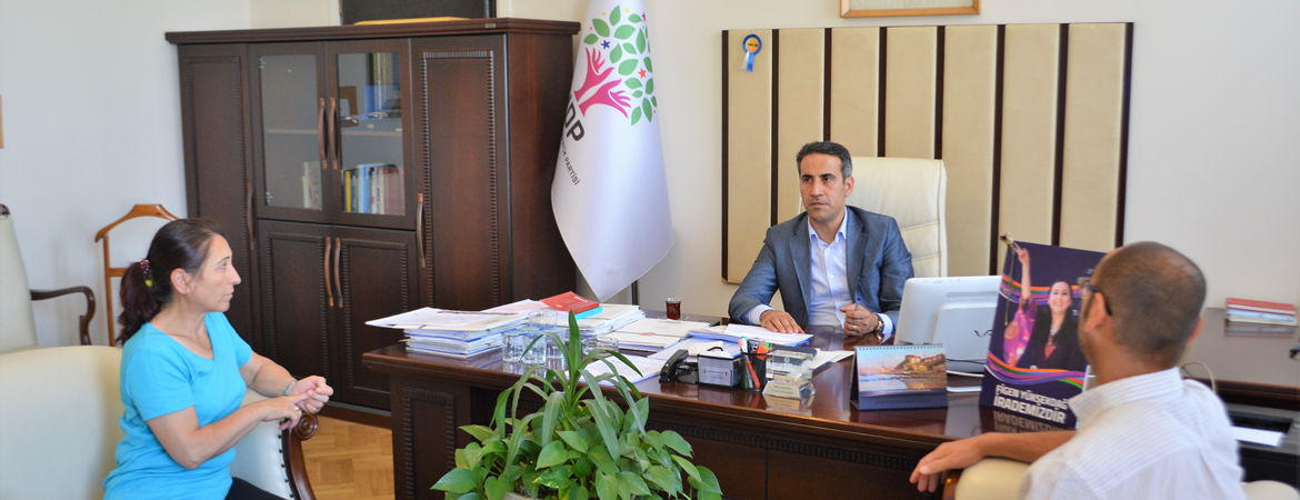 Sultan Özakça'nın Meclis Grubumuzu ziyareti