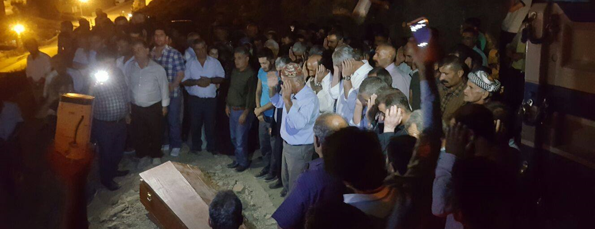 The attack on Kurdish civilians in Tale village of Hakkari, Turkey