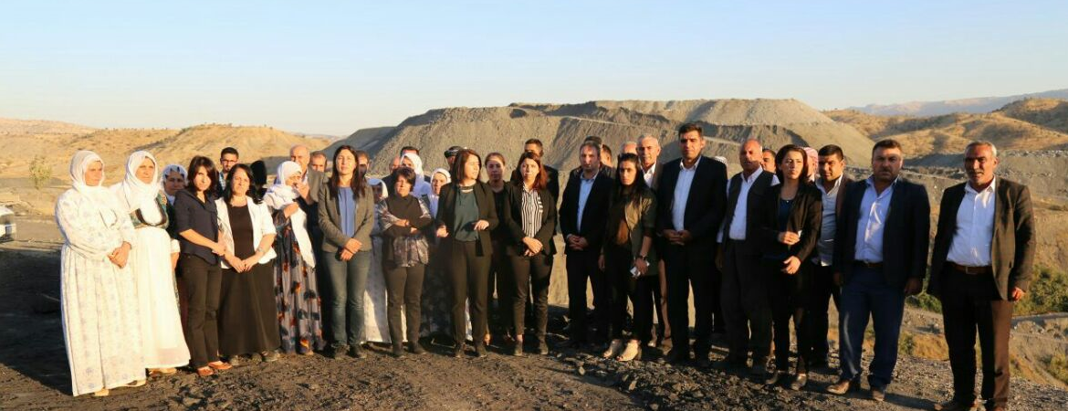 Şırnak'ta incelemelerde bulunan Kemalbay: İşçiler 100 yıl önceki şartlarda kömür çıkarıyor