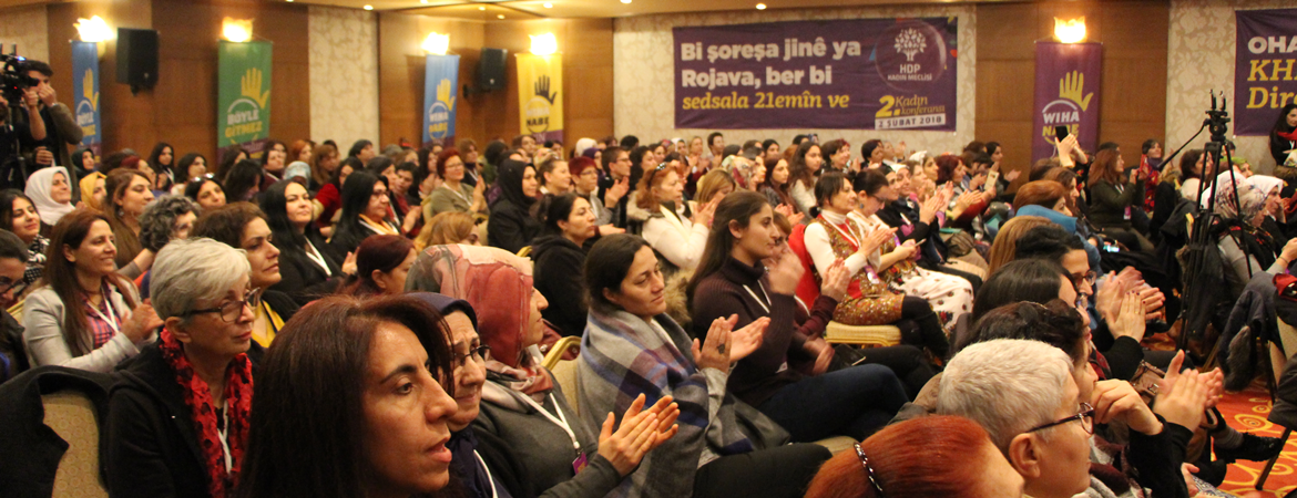 "Kadın Yaşamdır Cesaretle Yaşamı Savunuyoruz" şiarıyla 2.Kadın Konferansımızı Ankara'da gerçekleştirdik