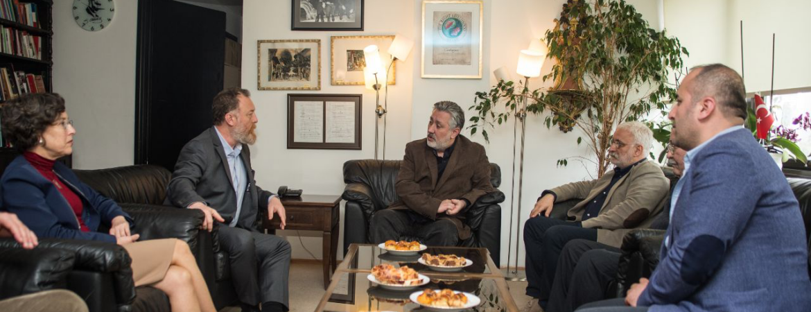 Temelli'den Cumhuriyet Gazetesi'ne dayanışma ve  geçmiş olsun ziyareti