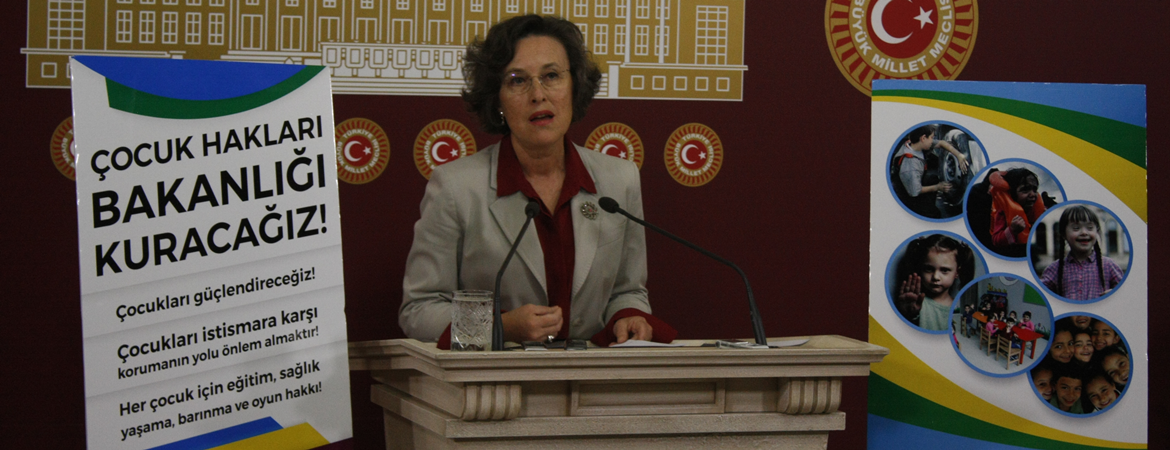 Kerestecioğlu: Gelin tüm siyasi partiler bir Çocuk Hakları Bakanlığı kuralım