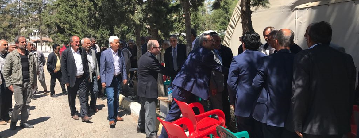 Milletvekillerimiz Samsat'ı ziyaret etti