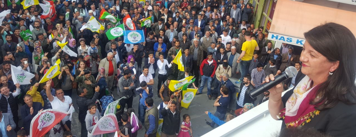 Pervin Buldan: Bu ülkeye barışı getirmenin sözünü veriyoruz