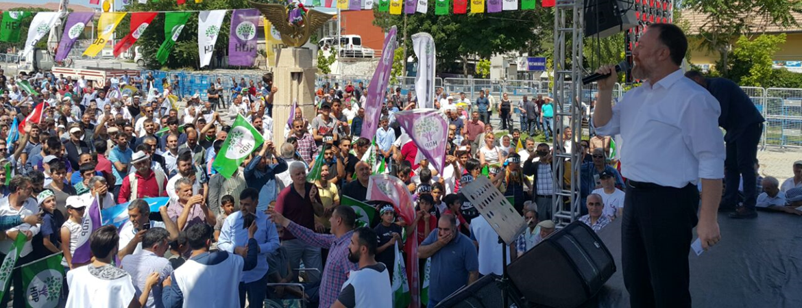  Sezai Temelli: Afrin savaşı seçimlere yetişmedi, şimdi Kandil senaryosu var