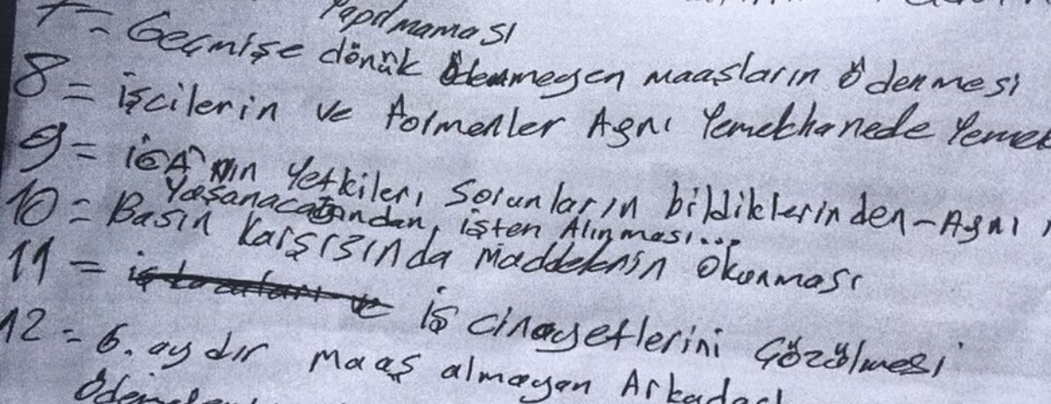 AKP yasalarla koruma altına alınmış temel haklarını talep edenlere saldırmaktadır