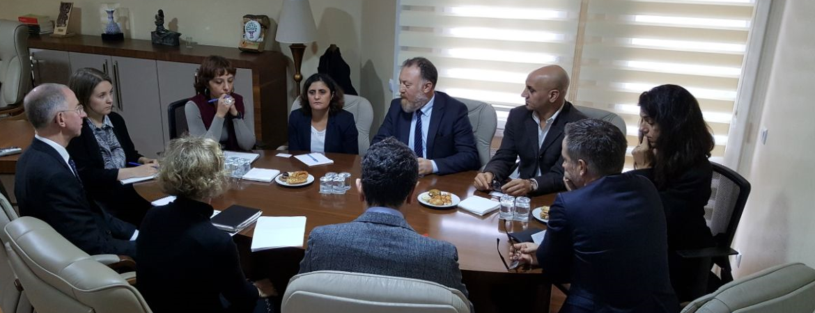 Uluslararası Basın Enstitüsünden partimize ziyaret
