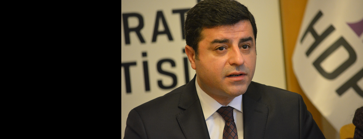 Demirtaş: Size verilmiş yargıçlık görevini iktidar lehine güç oluşturmak için kullanıyorsunuz