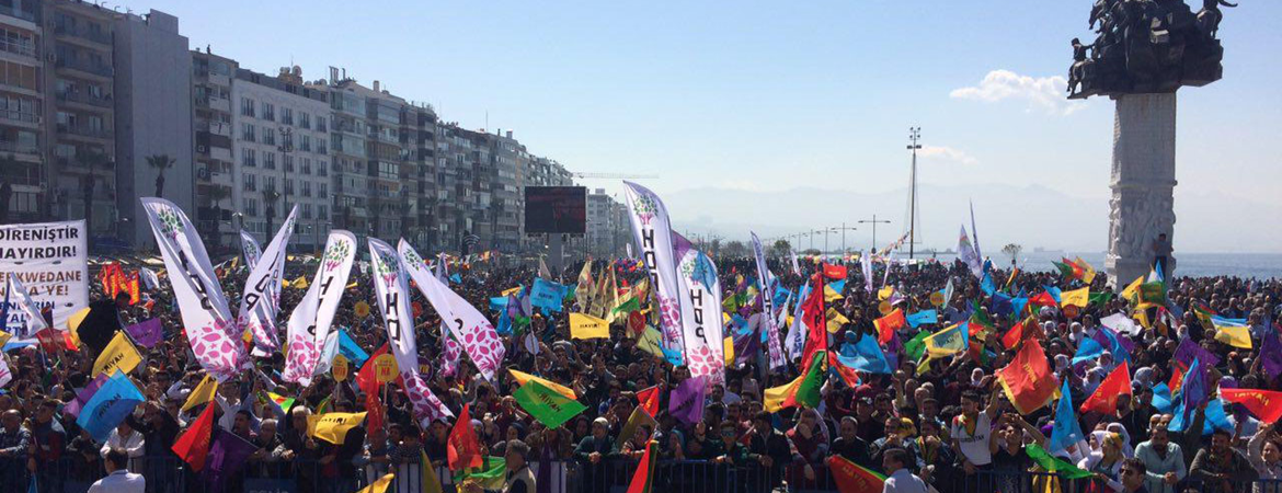 İzmir Milletvekilimiz Ertuğrul Kürkçü'nün İzmir Newroz'unda yaptığı konuşma