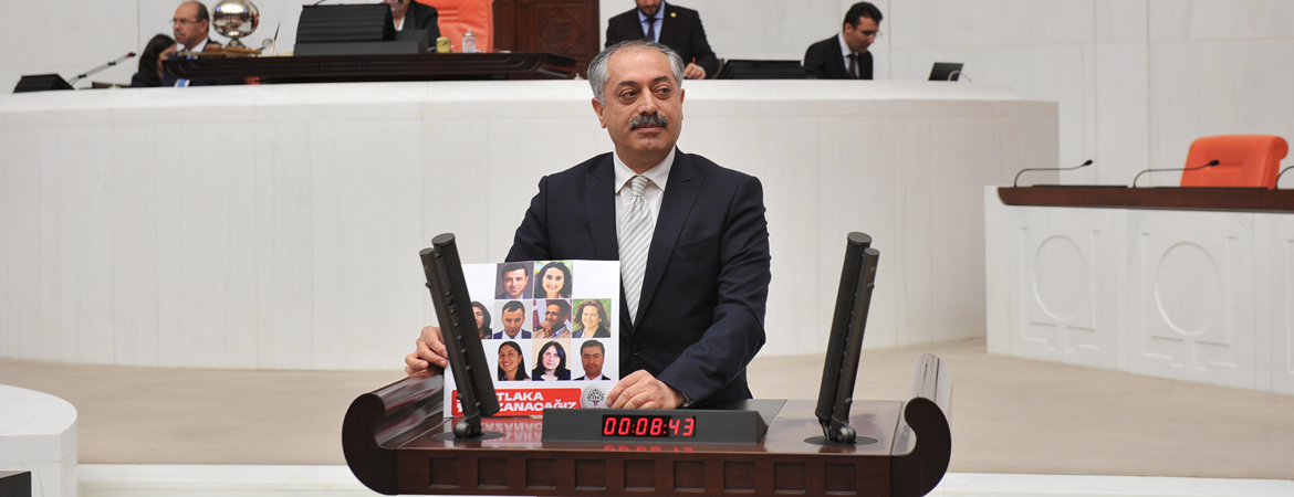 Erdoğmuş'un TRT Haber'de yayınlanan seçim konuşması.