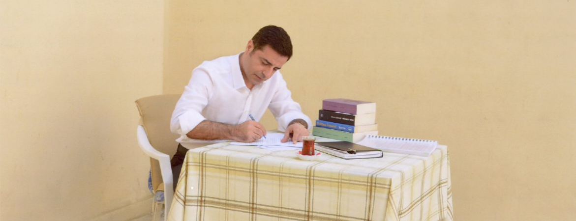 Demirtaş: Sayın Öcalan özgür koşullara sahip olsa barışı en çok kendisinin istediğini ve başaracağımızı da biliyorum