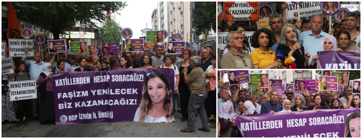 Uçar: Türkiye sokaklarında hak arayışına dair yapılan bütün eylemlerde Deniz’in gülüşünü göreceksiniz
