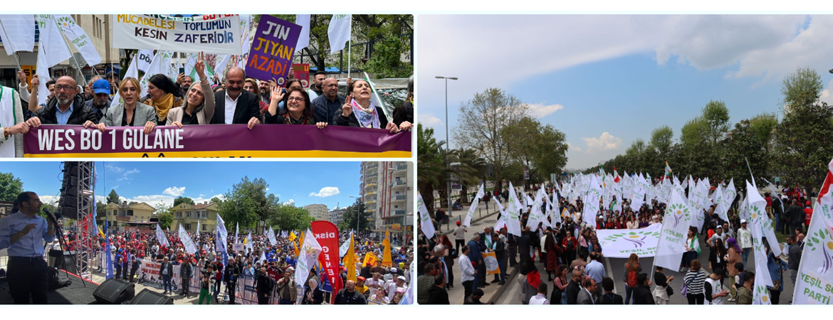 1 Mayıs meydanlarındayız: 15 Mayıs’ta yeni bir baharı halaylarımızla, türkülerimizle kutlayacağız