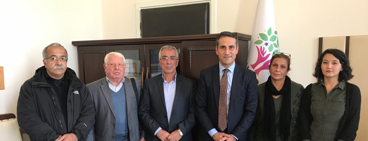 Suruç Aileleri İnisiyatifi'nin ziyareti
