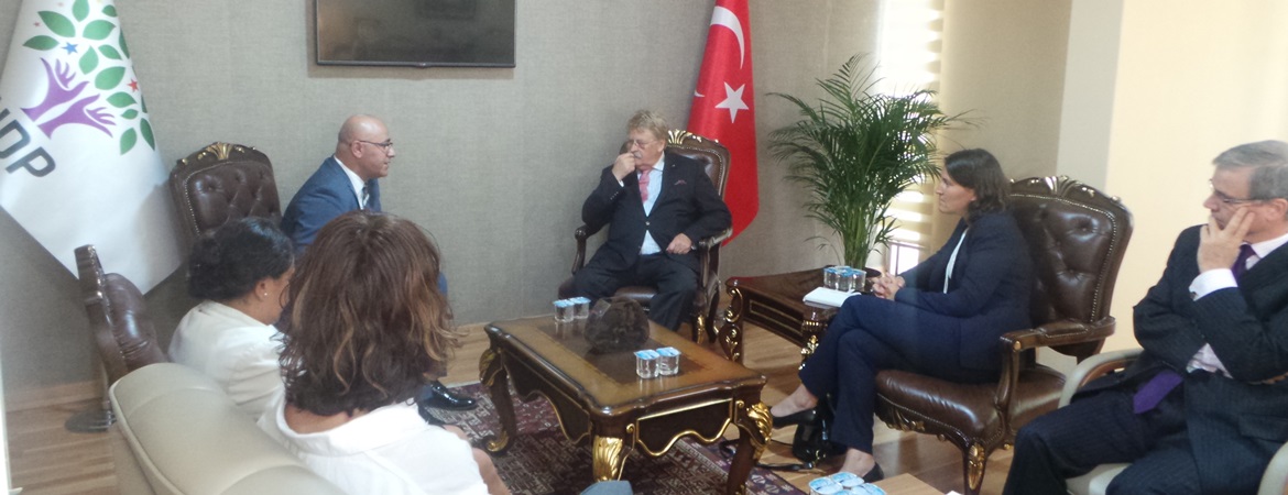  Elmar Brok ve Kati Piri'nin partimize ziyareti