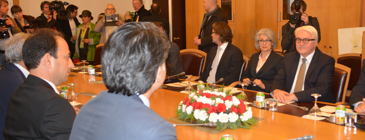 German Minister for Foreign Affairs' visit to our parliamentary group