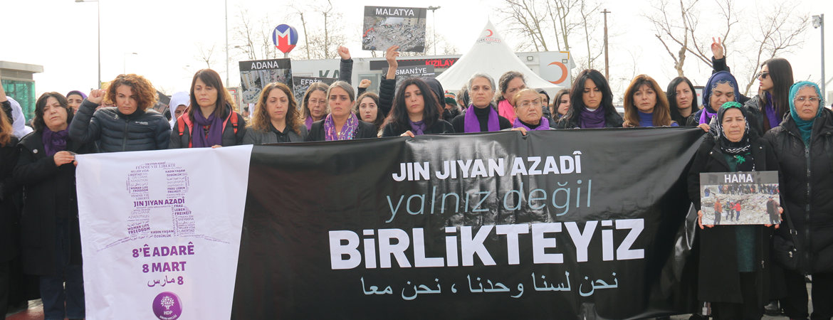 Kadın Meclisimiz 8 Mart startını verdi: Yalnız değil, birlikteyiz!