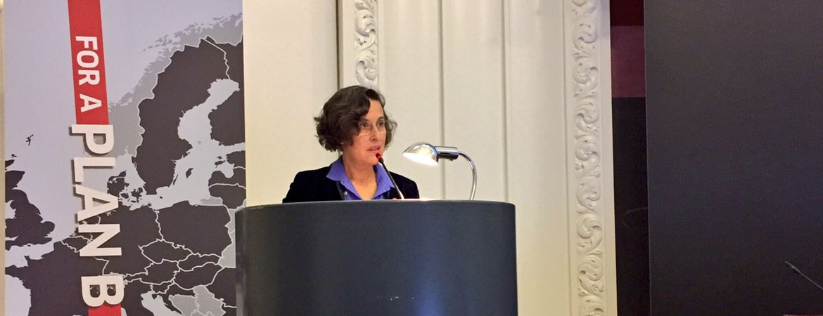 Kerestecioğlu spoke at The EuroplanB Conference