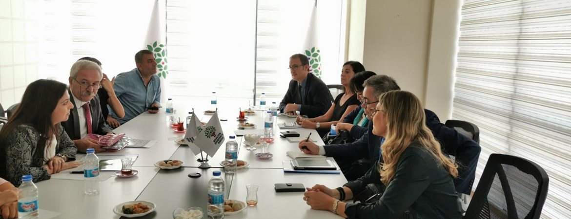 Avrupa Konseyi Yerel ve Bölgesel Yönetimler Kongresi Heyeti ile Kayyım Darbesi konuşuldu