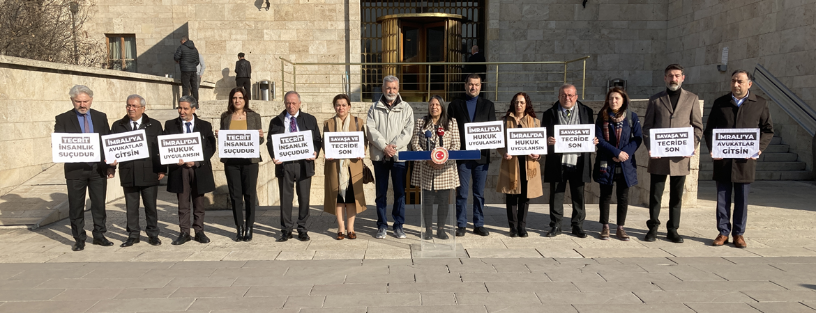 Canbaz Kaya: İmralı’da başlayan tecrit hepimize uygulanıyor