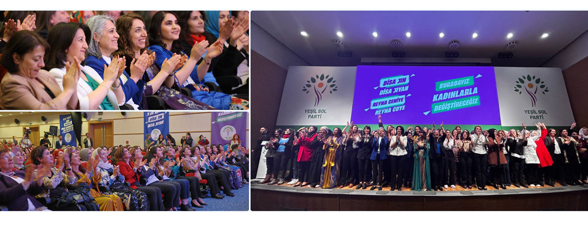 Yeşil Sol Parti'nin kadın adayları tanıtıldı: Tek adam rejimini birlikte değiştireceğiz