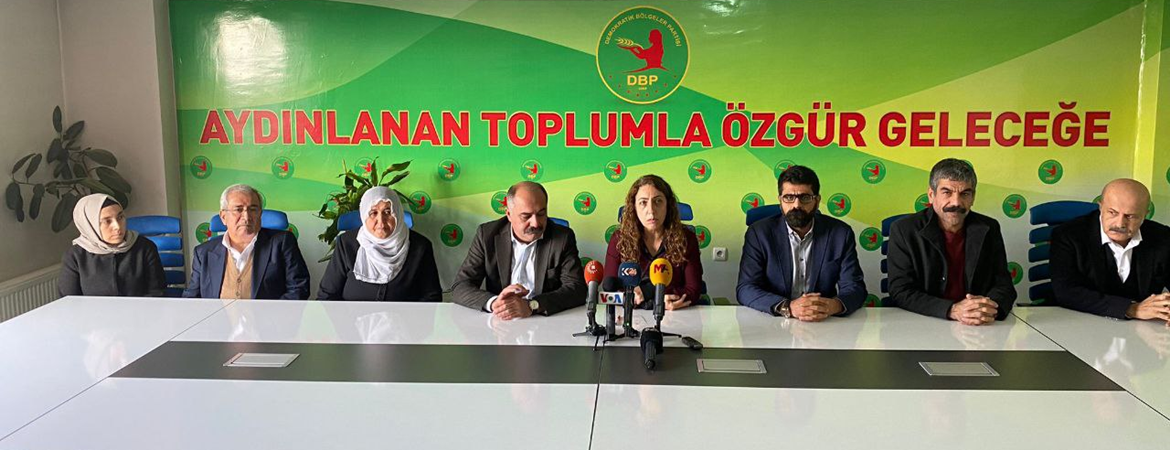 Diyarbakır'da ortak tecrit açıklaması: Tecrit sistemi derhal lağvedilmeli