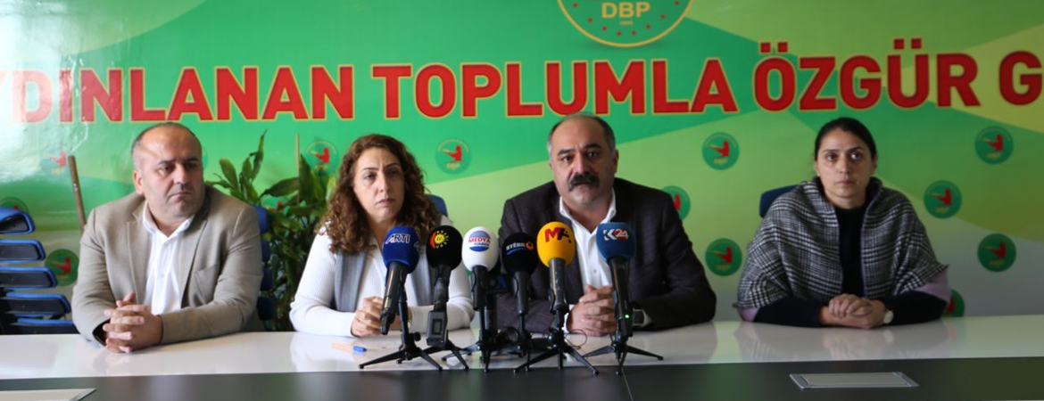 DTK, HDK, DBP ve HDP'den ortak açıklama: Sivil yerleşim yerlerine yönelik saldırıları kınıyoruz