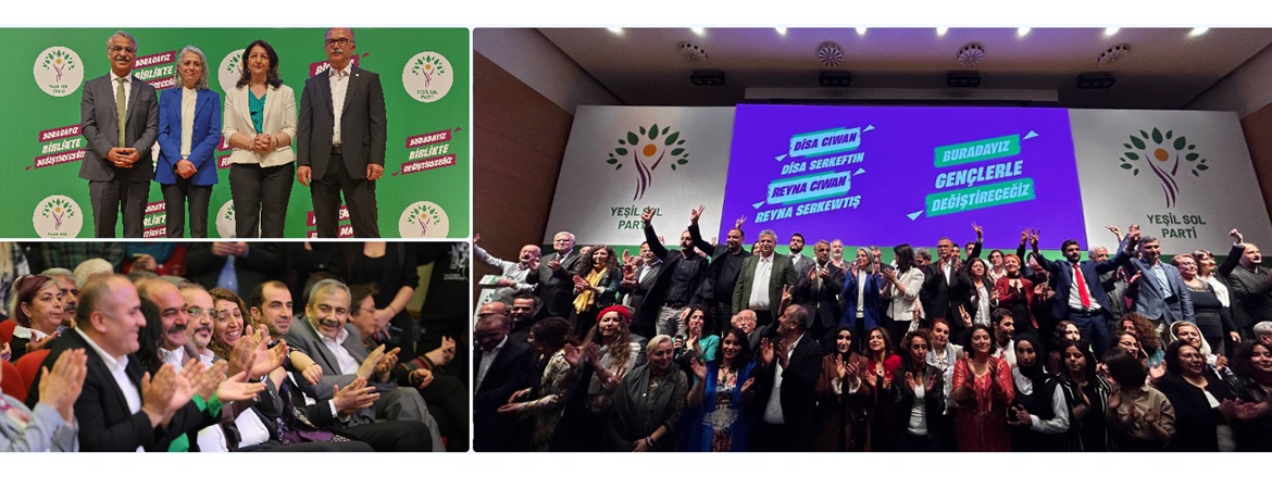 Yeşil Sol Parti'nin aday tanıtımı yapıldı: Parlamentoya en güçlü temsiliyetle gireceğiz