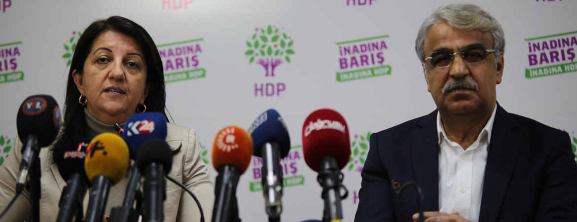 Sancar & Buldan: Kimse enseyi karartmasın, kapatma davasıyla iktidar kendi döneminin kapandığını ilan etmiştir