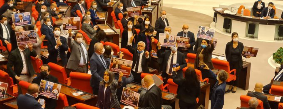 Gergerlioğlu has been stripped of his deputyship by the order of the government