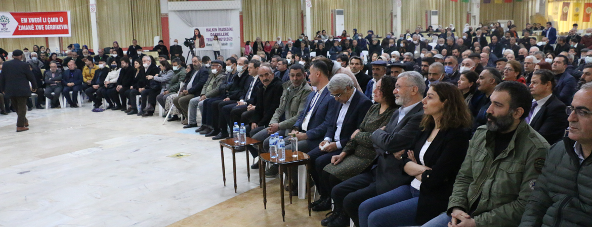 Sancar: Suriye'de savaş, Ortadoğu'da işgal politikaları güden bir iktidarın barış kelimesini ağzına almaya hakkı yoktur