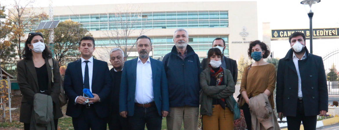 AYM'ye ön savunmamızı sunduk