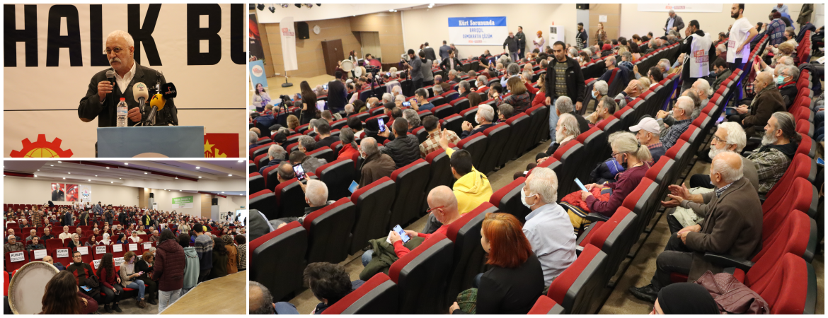 İzmir'de Emek ve Özgürlük İttifakı halk buluşması gerçekleştirildi: Biz bu oyunu bozarız!