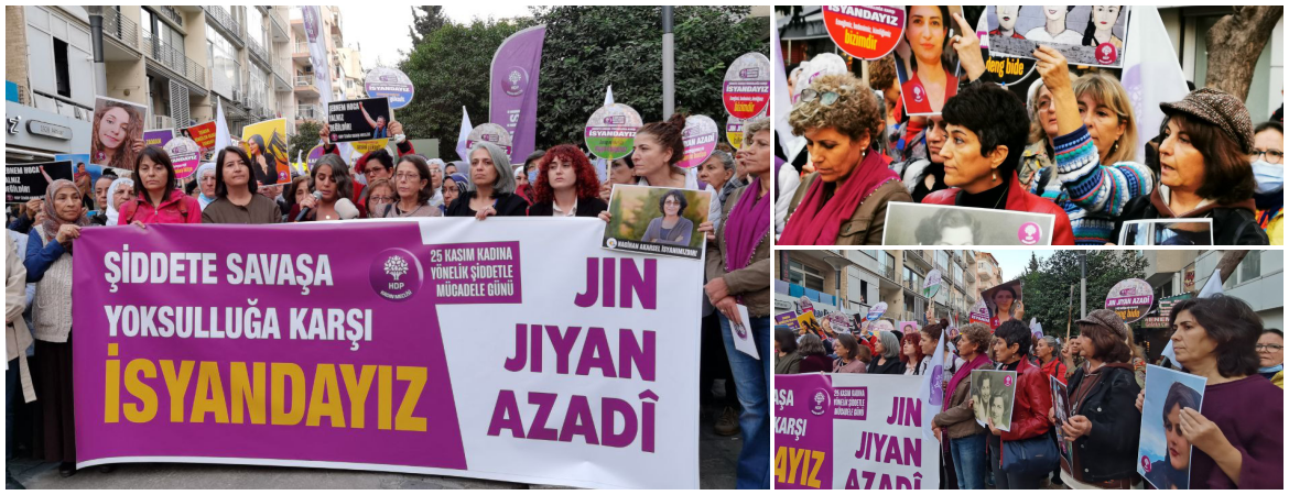Kadın Meclisimiz 25 Kasım’ın startını verdi: Şiddete, savaşa, yoksulluğa karşı isyandayız!