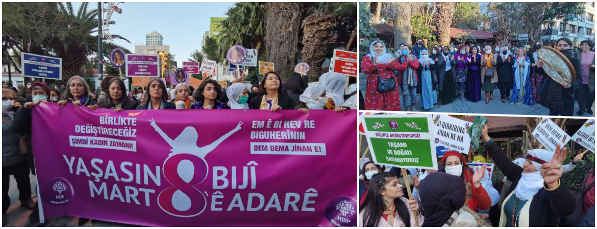 8 Mart’ı İzmir'den başlattık: 21’inci yüzyılı kadınların yüzyılı yapma iddiamızdan vazgeçmeyeceğiz