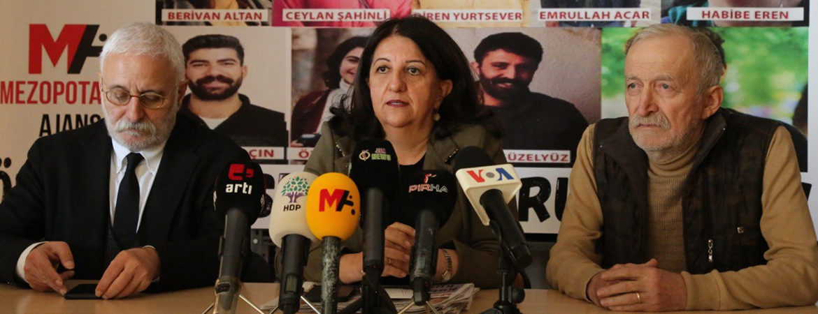 Buldan'dan MA ve JINNEWS'e ziyaret: Kalemleri asla yere düşmeyecek, hakikat halka ulaşacaktır