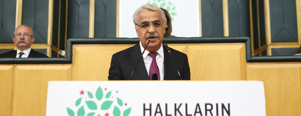 Sancar: Kürt sorunundaki çözümsüzlük ülkeyi çelik kafese hapsetti; çözüm müzakere ve diyalogdur