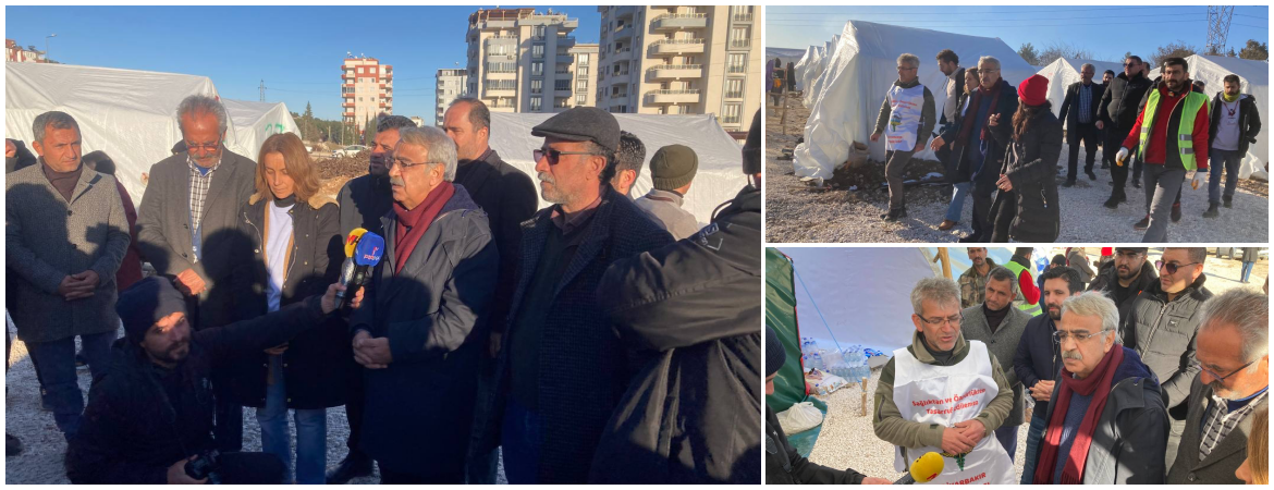 Sancar Adıyaman’da: İktidar kader planı diyerek sorumluluktan kurtulamaz