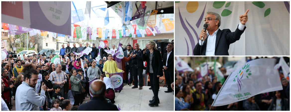 Sancar: Boşa giden her oy bu iktidarı güçlendirir, bütün oylar Yeşil Sol'a